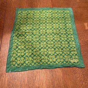 COACH neck scarf or bag accessory
